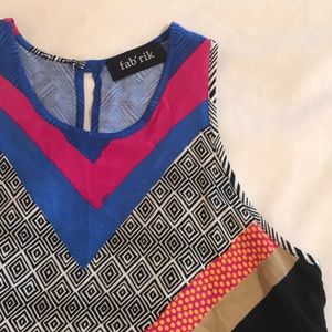 Fab’rik Sleeveless Top with Split Detail on Back